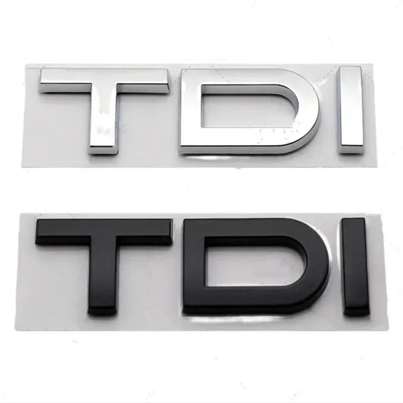 ABS Car 30 35 40 45 50 55 60 TFSI TDI Letters Logo Trunk Badge Emblem Decals Sticker For B A6 A1 Q3 Q5 Q7 A4 A3 B5 B6 B7 B8