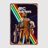 Игровой Постер Arc Raiders Винтажная Вывеска Гараж Индивидуальная Спальня Комната Настенный Декор Домашние Декоративные Постеры Металлический Постер Декор для Помещения