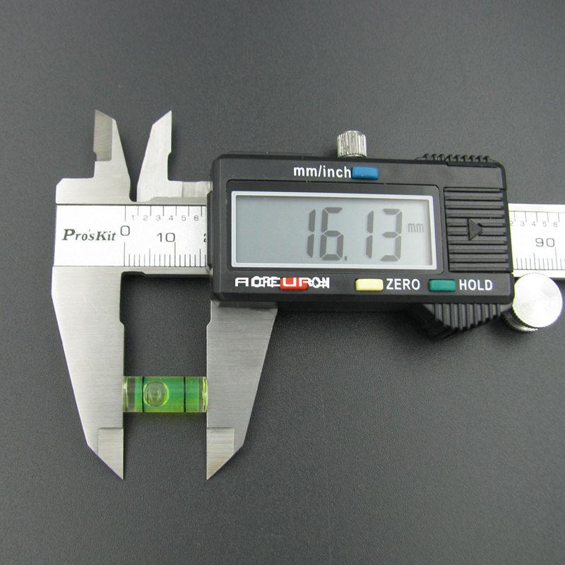 20 шт. 7*16 мм уровень спиртовой пузырьковый пластиковый мини-уровень пластиковый пузырьковый уровень акриловый уровень для настенного телевизора или настенной картины