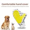 TPR Factory Direct Pet Bathing Glove Brush Massage Grooming Tool Non Slip for Dogs