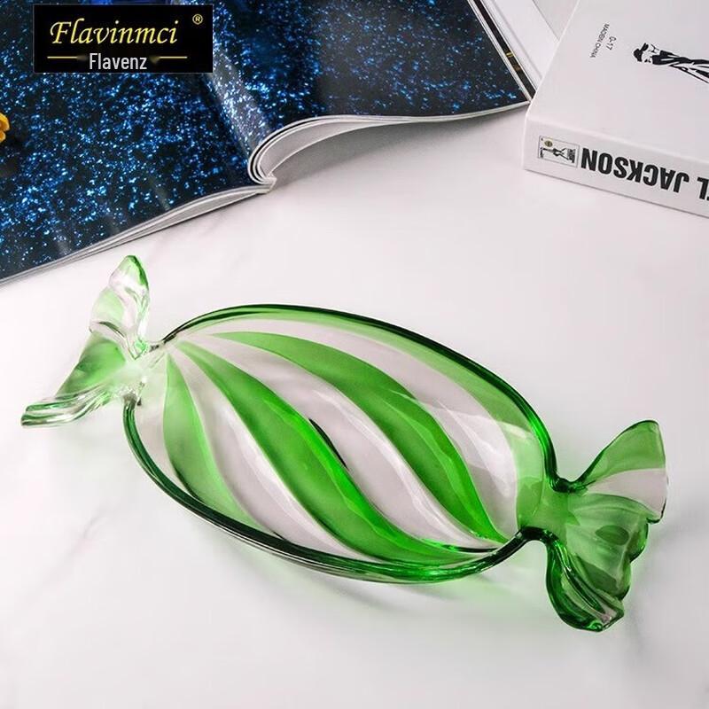Европейская хрустальная тарелка для фруктов и закусок Flevincy