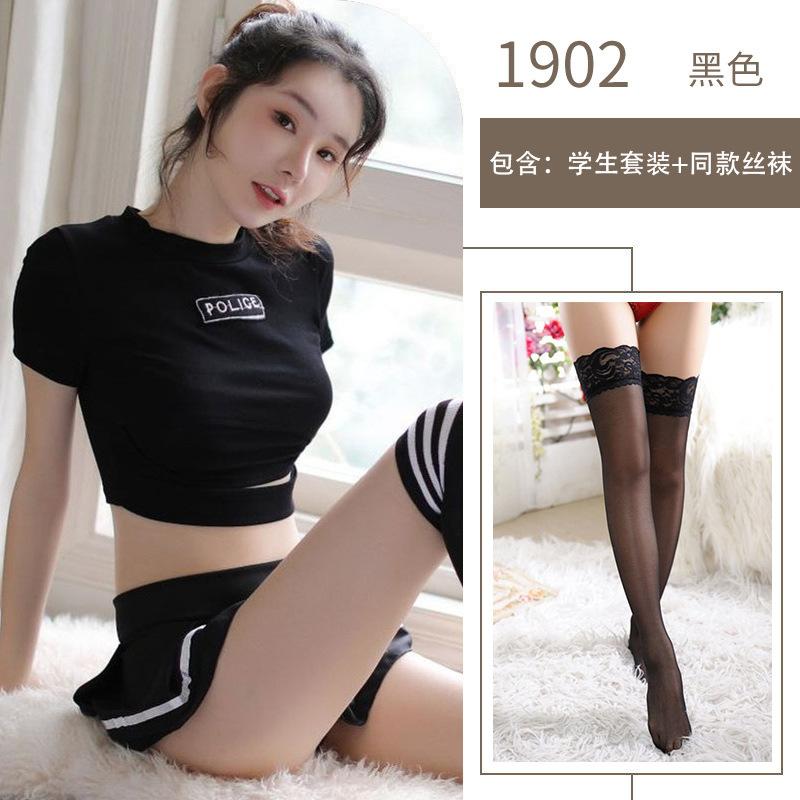 Sexy female senior uniform hot sexy underwear football cheerleading waist shapewear suit