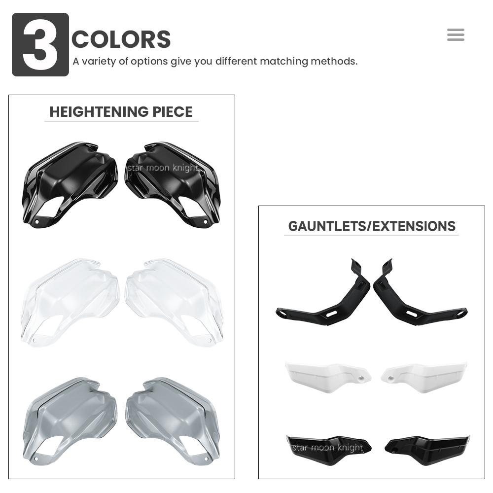 Hand guards Extension For Honda TRANSALP XL750 XL 750 2023- HandGuard kit Handlebar Wind Shield Accessories