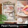 30x40CM Pearl Painting DIY Kit Modern Unframed Wall Art Home Decor