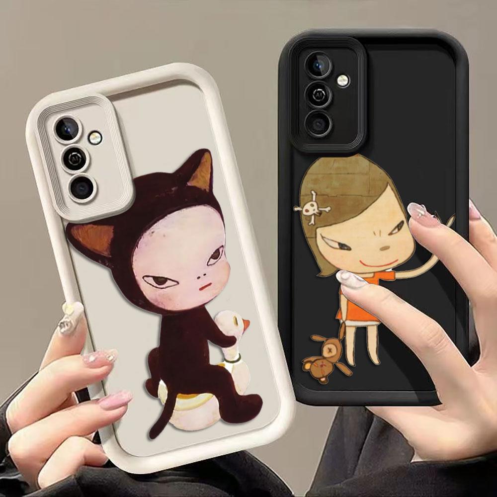 Чехол для телефона с арт-обложкой Yoshitomo Nara для HONOR 600 400 90 LITE 300 200 70 50 20 10I 9X 8X PRO DIY Чехол Оболочка Funda Capa Coque