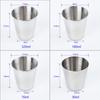 Стакан из нержавеющей стали для пива, колы, кофе, колы, молока 30/70/180/320 мл