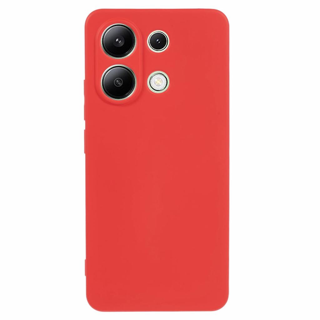 For Xiaomi Redmi Note 13 4G Case Precise Cutouts TPU Fiber Lining Shockproof Phone Cover