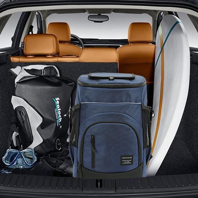 Сумки-холодильники Мягкий Изолированный Рюкзак-холодильник Термический Изотермический Холодильник Дорожный Для улицы Пляжный Лед Пиво Рюкзак 30 л