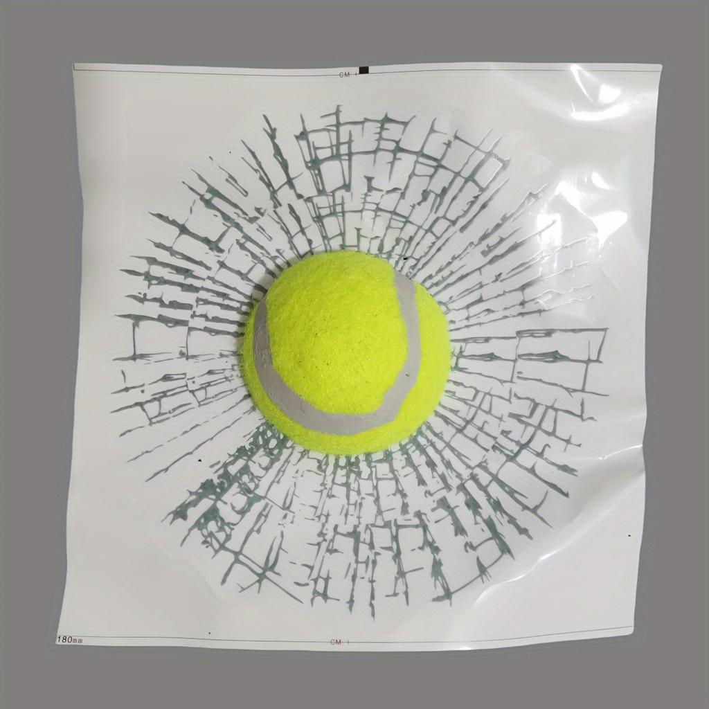 Tennis Car Stickers Creative Stickers, Personalized Baseball Golf, Rear Window Decorative Windshield Car Stickers, Three-dimensional Trend Stickers