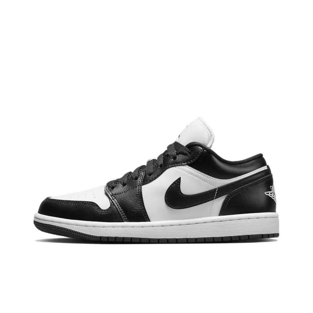 Jordan Air Jordan 1 Легкие Низкие Кеды для Скейтбординга Унисекс Черный Серый Белый DC0774-101(Команда577-)