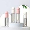Матовый Прозрачный Розовый Пустой Флакон Диспенсер Толстый Стержень Контейнер для Блеска для Губ Тюбик для Блеска для Губ