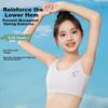 SNOWFLYING Girls' Underwear Bra for Puberty, Ages 8-12, Student Girls' Seamless Breathable Sports Camisole, 2-Pack