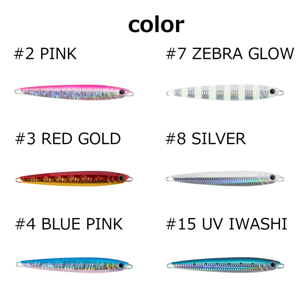 Major Craft Metal Jig Jigpara Vertical Short 300g UV Sardine JPV 300 Lure #15