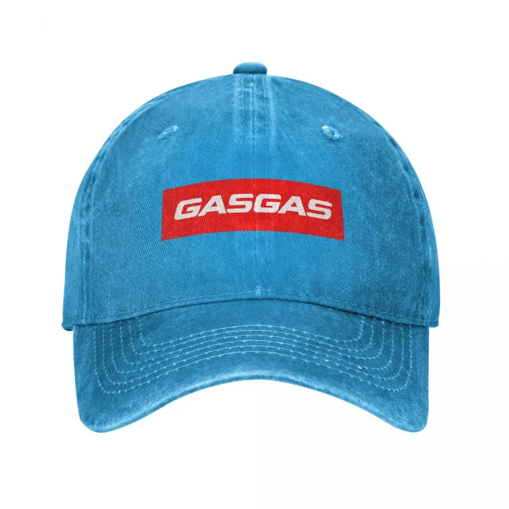 Бейсболки GasGas Motorcycles Fashion Distressed Washed Racing Unisex Outdoor Summer Adjustable Caps Hat