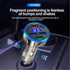 Автомобильное зарядное устройство на 5 портов со светодиодным дисплеем, быстрая зарядка QC3.0, порты USB PD 3.1A, универсальный автомобильный адаптер с контролем температуры