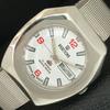 ВИНТАЖНЫЕ ЯПОНСКИЕ МУЖСКИЕ ЧАСЫ RICOH R31 АВТОМАТИЧЕСКИЕ БЕЛЫЙ ЦВЕТ ЦИФЕРБЛАТ a709380-1