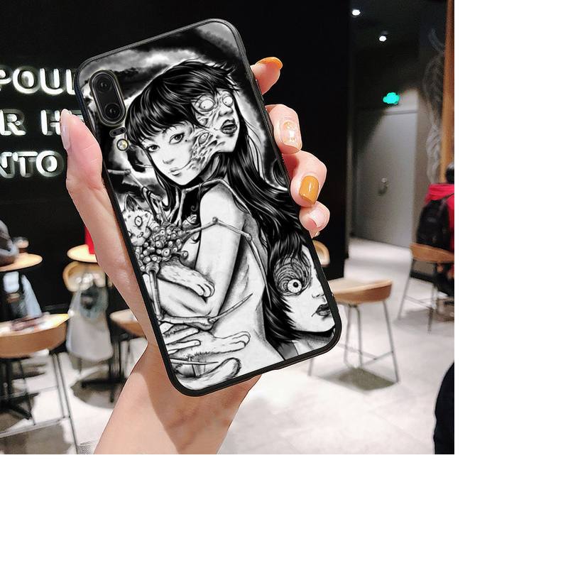 Чехол для телефона с изображением комиксов ужасов junji ito Tomie, чехол для телефона Huawei P30 plus P8 lite P9 lite, чехол для Psmart P20 pro P10 lite