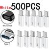 100-500 PCs V8 to Type C Adapter Micro USB C Adapter Micro USB Connector for Huawei Xiaomi Samsung Adapter USB Type C