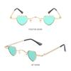 Retro Candy Color Punk Hip Hop Heart-Shaped Sunglasses Ultra-small Sun Glasses Shades