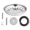 Kitchen Sink Basket Strainer Food Catcher Anti Clog Drain Cover Waste Plug