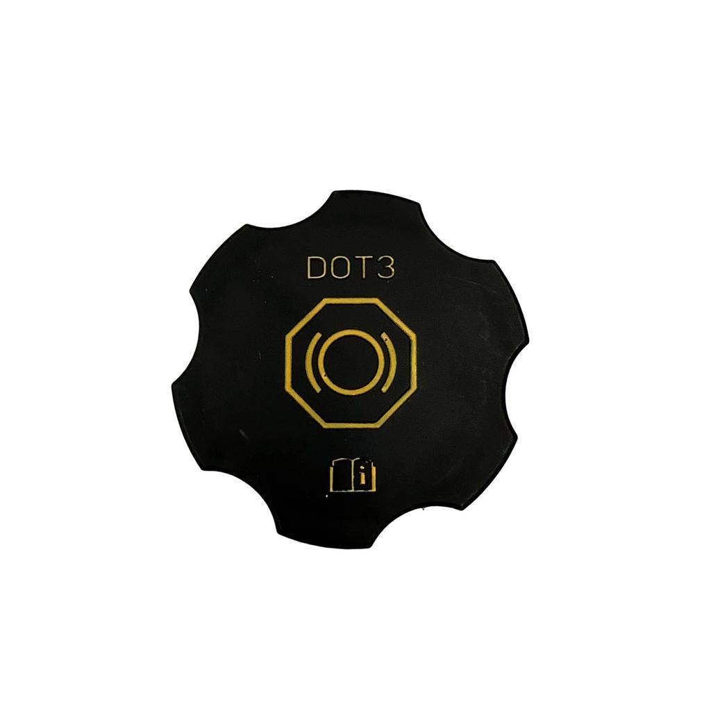 Suitable for Dot3 brake fluid cover for Buick Chevrolet models master cylinder reservoir cover  20760280  black