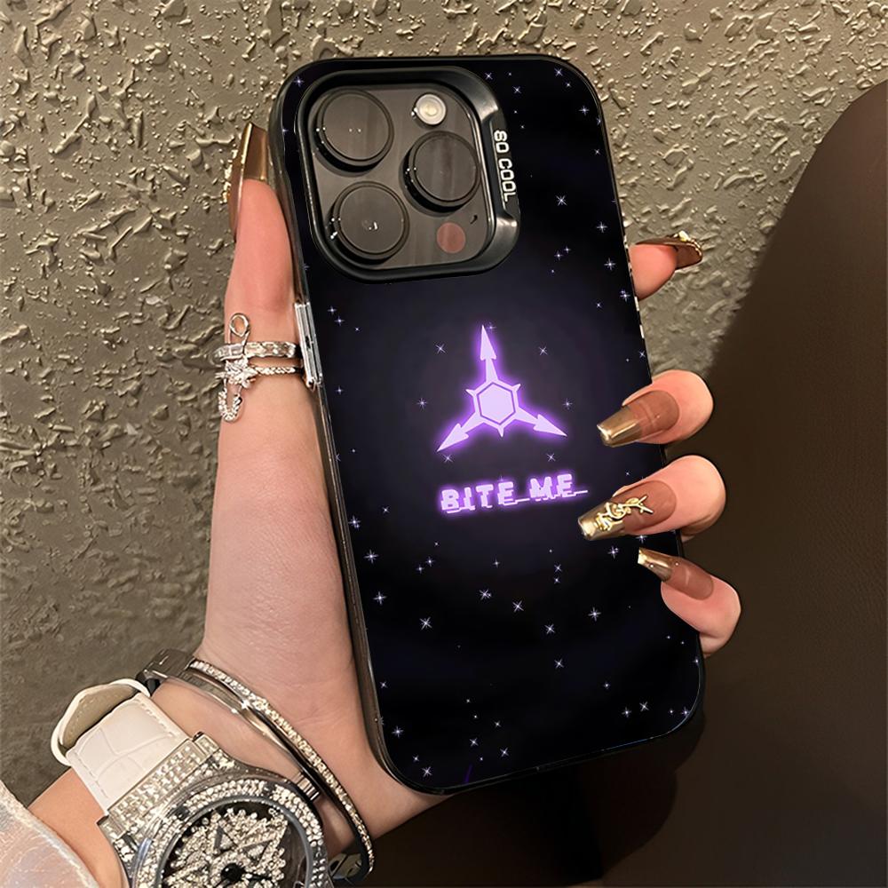 Чехол для телефона M-Murders Game D-Drones для iPhone 16,15,14,13,12,11,Pro,Max,Plus,Mini,XS,SE, противоударный, черный матовый, жесткий бампер