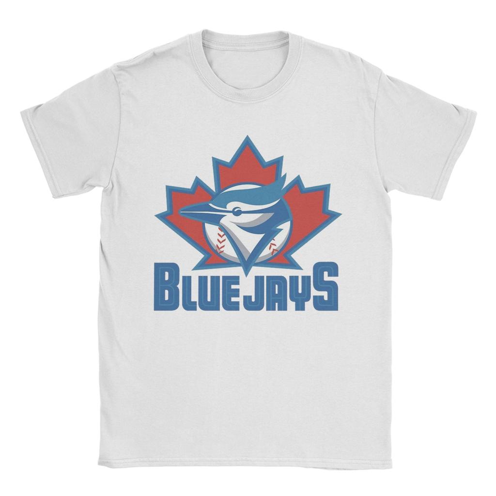Vintage Vintage Leafs BlueJaysBird TShirt Unisex O Neck Cotton T Shirt Short Sleeve Tees Summer Clothes