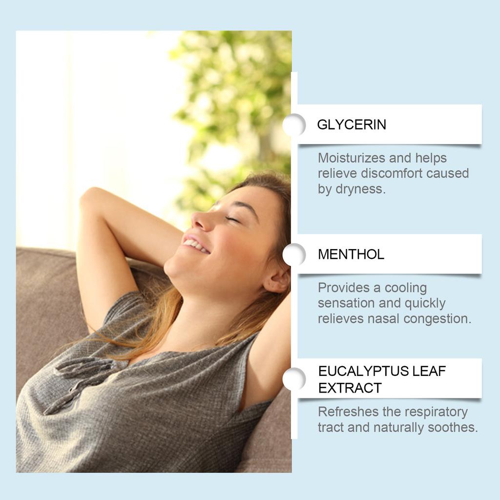 Травяной ингалятор для облегчения заложенности носа, освежающий и успокаивающий кровообращение травяной уход, носовая ингаляция для более ровного дыхания. 1,8 мл