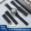22 мм 24 мм Резиновый Ремешок Для Часов TAG HEUER GRAND CARRERA AQUARACER Водонепроницаемый Спортивный Ремешок Мягкий Силиконовый Браслет Для Часов