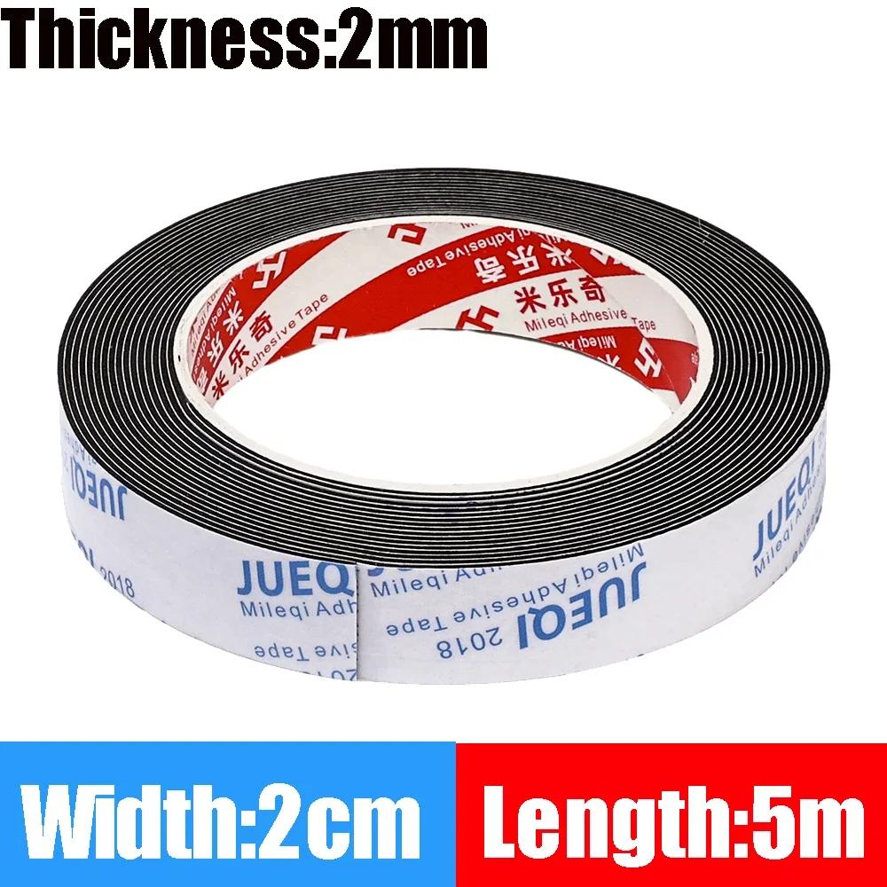 Luggage Wheel Mute Tapes Self-adhesive Mute Anti-friction Stickers EVA Chair Table Leg Pads Trimmable Window Gaps Sealing Tapes