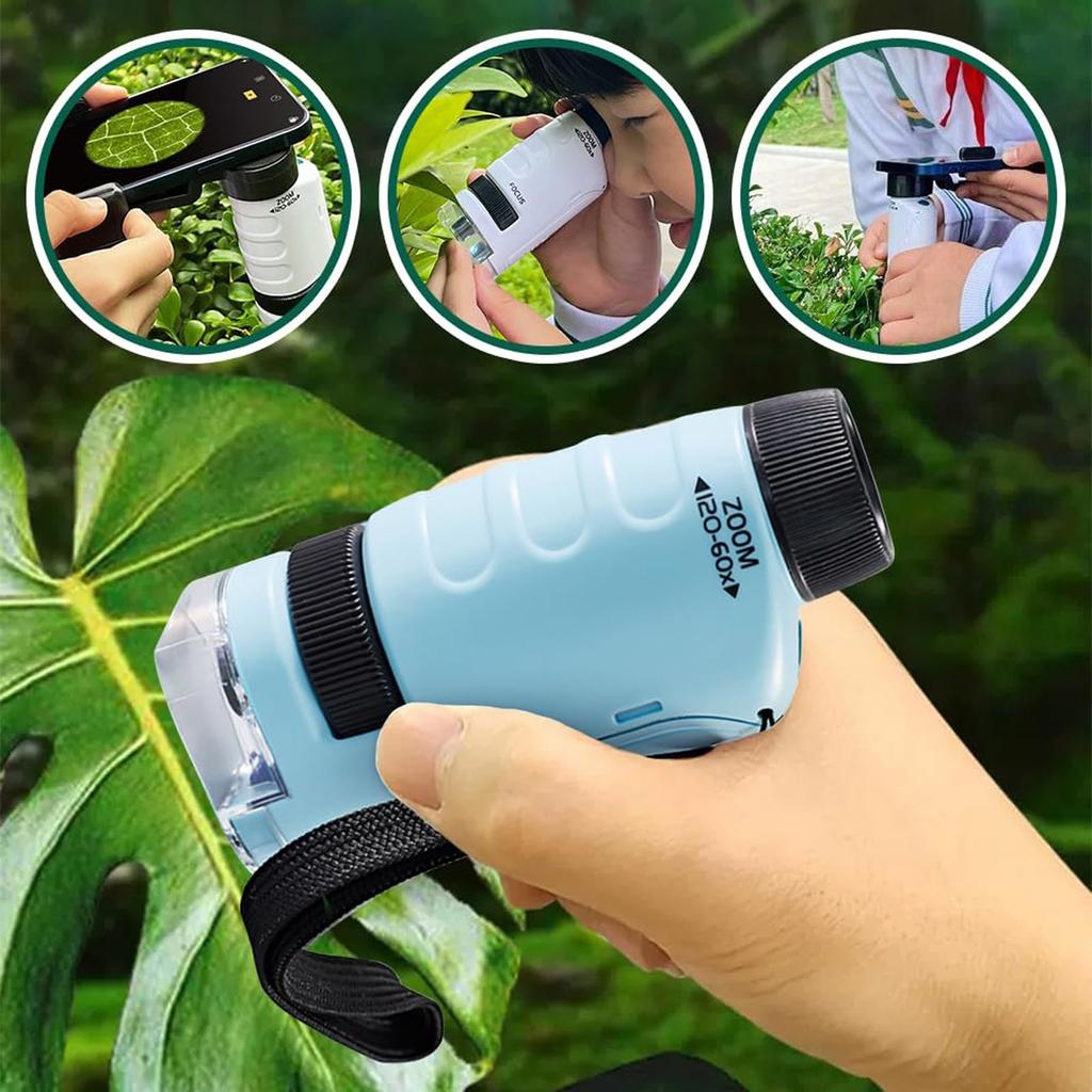 Microscope For Kids, Your Little Scientist Microscope Microscope For Kids, Kids Microscope Handheld Scope Portable