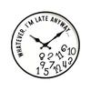 Analog Display Round Wall Clock Non-Ticking Design Non-Ticking Wall Clock  Kitchen Clock