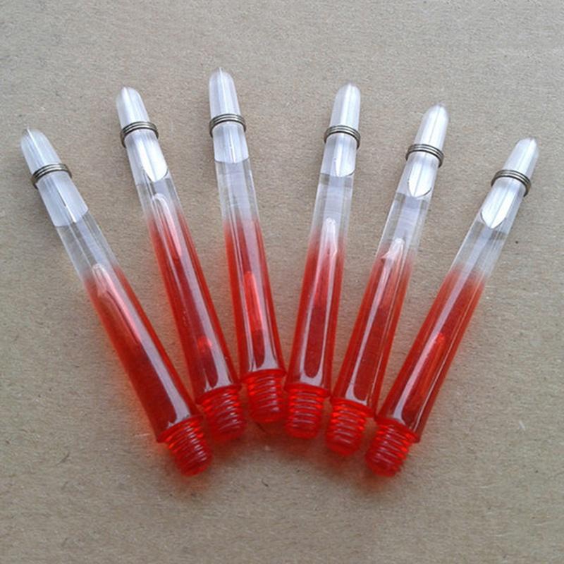 3шт 53 мм средние нейлоновые стержни для дротиков с металлическим кольцом