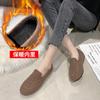 Furry Shoes Women Outdoor Fashion Flats Shoes Hot Sale Soft Comfortable Slip On Loafers Walking Footwear Woman Zapatos De Mujer