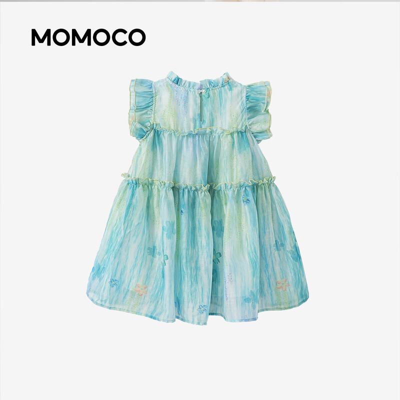 MOMOCO Girls' Fashion Sweet Sleeveless Summer Dress