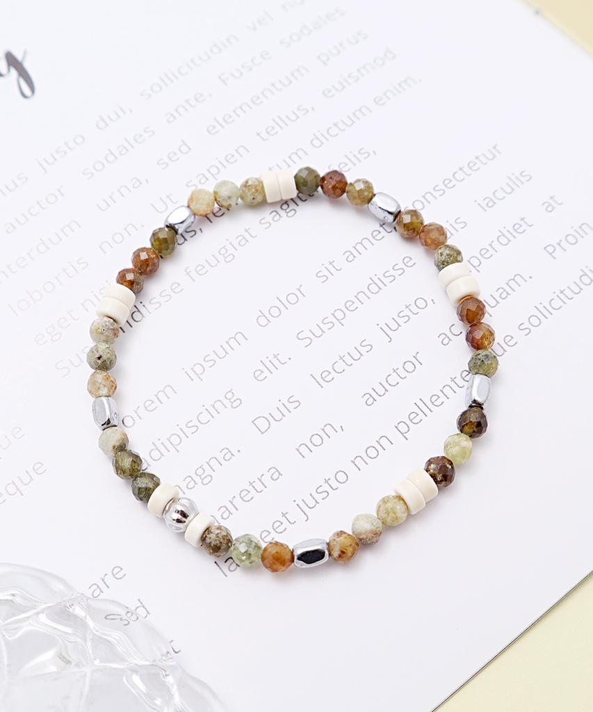 Браслет Polalita Earthstone Multi Ivory Point (Plt-Br-090_Be)