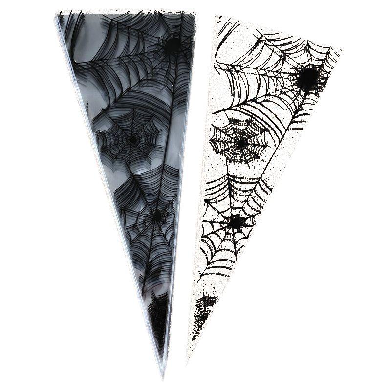 100 шт. Целлофановых конусных пакетов Стильные прозрачные пакеты для конфет для любого торжества