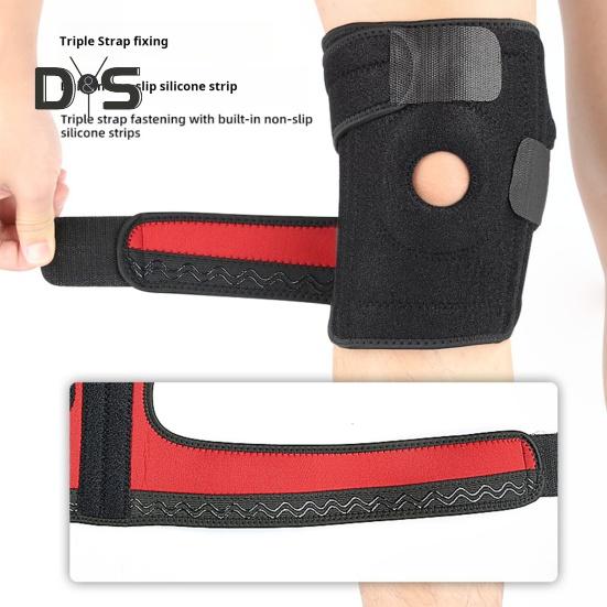 Регулируемый наколенник для облегчения боли в колене, стабилизации коленной чашечки, поддержки спорта, фитнеса, бега, наколенника, рукава для разрыва мениска