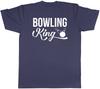 Bowling King Unisexs TShirt Tee