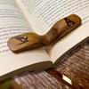 Wooden Bookmarks Page Turning Fixed Thumb Book Support High Quality Book Page Holder  School Office