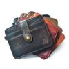 100% Cowhide Leather Credit Card Holder Women Men Mini Slim Wallets Small Coin Purse Bank ID Card Case Package Pouch Card Holder