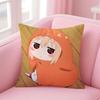 HHimouto Umaruchans animation cartoon Cushion Cover Pillow Case Soft Friendly Fabric  Concealed Zipper