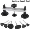 Car Accessory Car Dent Repair Tool Auto Body Repair Kit Dent Puller Set Pulling Bridge Glue Pulling Tabs Portable