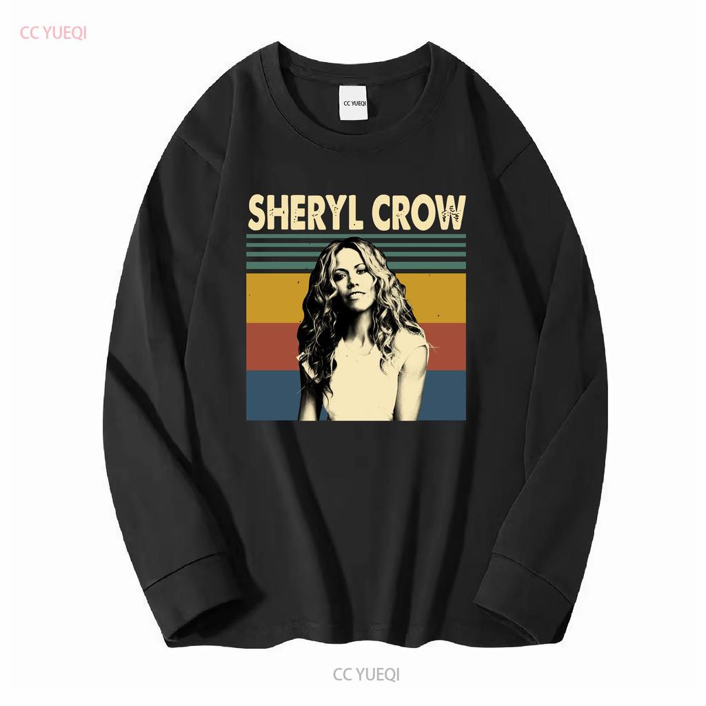 Sheryl Crow American Musician Vintage Retro T Shirt vintage Washed Stretched Casual Comfortable Slightly Soft fashion graphic
