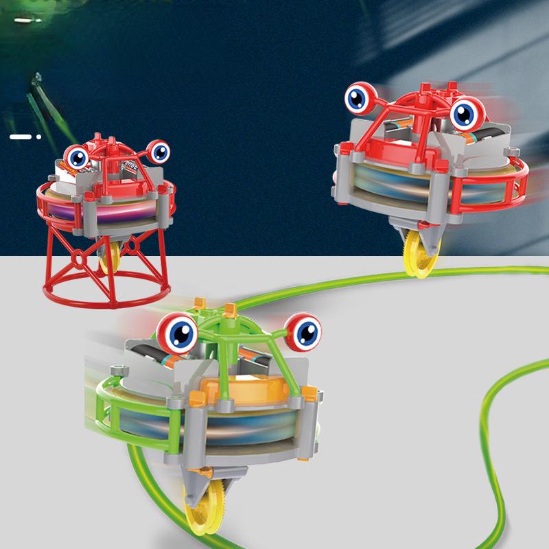 Самодельный электрический балансирующий робот STEM образовательные игрушки Ходок по канату Кувыркающийся одноколесный велосипед Сборка Подарки для мальчиков и девочек Подарки на день рождения