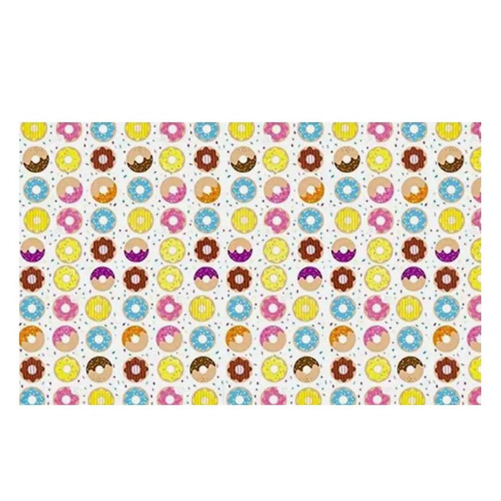 Rectangular Donut Tablecloth Plastic Donut Table Cover Birthday Party Party Decor