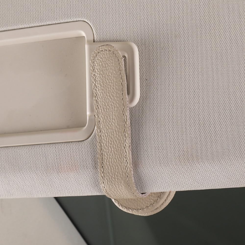 Автомобильный держатель для солнцезащитных очков Автомобильный держатель для солнцезащитных очков Солнцезащитный козырек Зажим для очков Простая установка Держатель для хранения автомобильных солнцезащитных очков Держатель для карточек для очков Автомобильные солнцезащитные очки