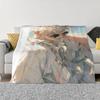 Jujutsu Kaisen-Gojo Satoru Bed Throw Blanket for Sofa Luxury Bedding Fluffy Plaid Custom Blankets King Size Home Interior Knee &