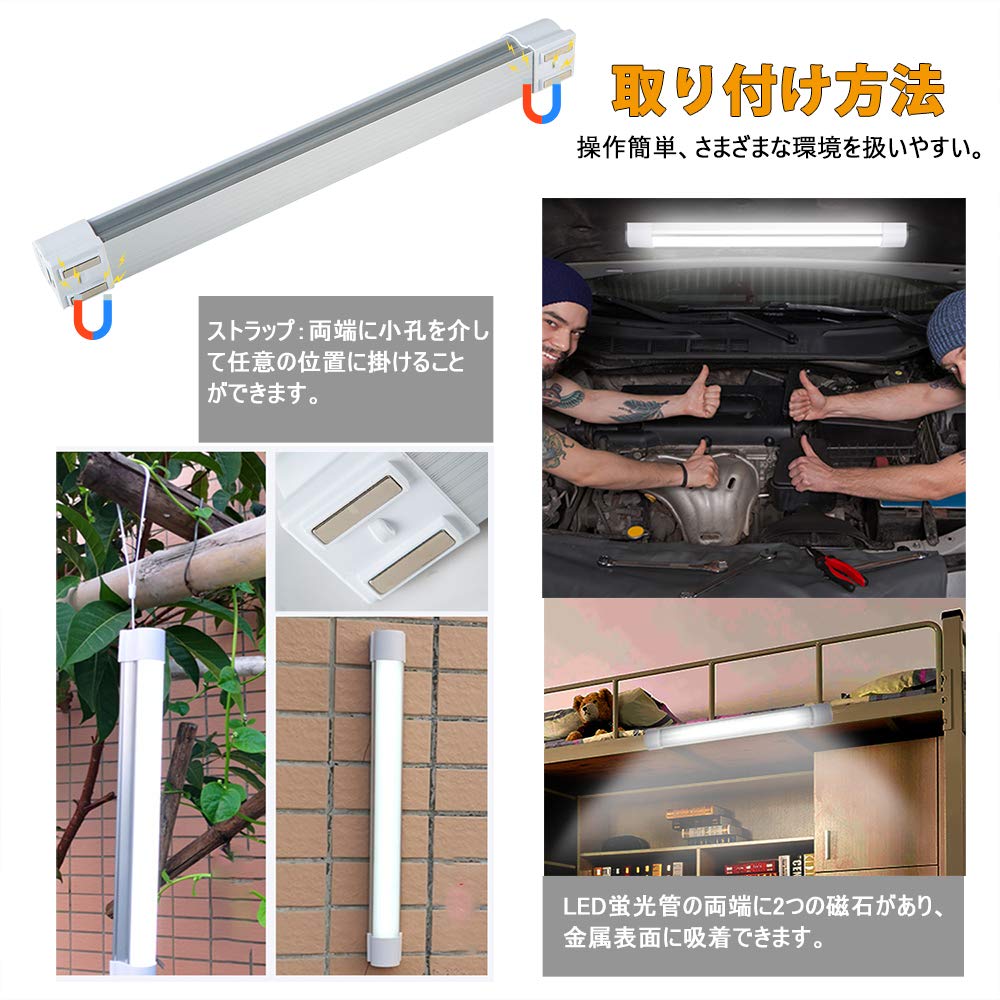 Магнитный светодиодный USB 5 режимов освещения 3 режима диммирования SOS Ультра-фонарик для чрезвычайных ситуаций Отключение электроэнергии Катастрофа Ночная чрезвычайная ситуация Автомобиль Автомобиль Кемпинг Машина Кухня