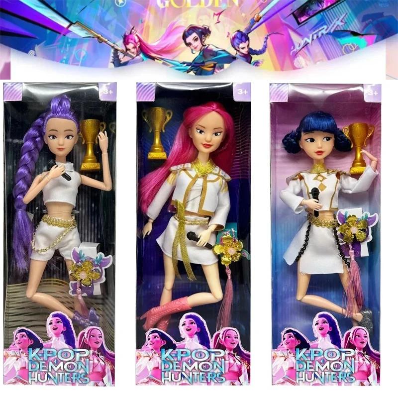 НОВЫЕ Куклы Игрушки Kpop Охотники на Демонов Фигурка Игрушка-Руми Мира Зои Красивая Принцесса--Куклы Малышки Пластиковая DIY Игрушка для Девочек